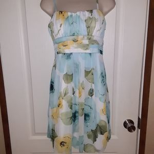 Iz Byer Floral Mini Dress